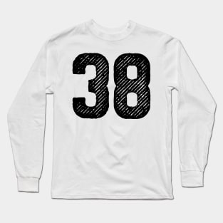 Rough Number 38 Long Sleeve T-Shirt